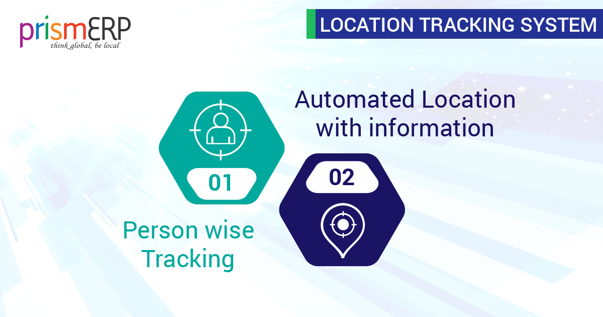 Tracking System ERP Software ( Location or GPS) PrismERP