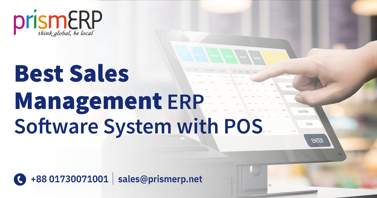 Best Sales Management ERP Software System with POS
