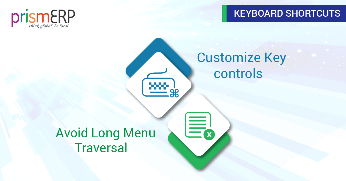Customised Confortable system shortcut keys